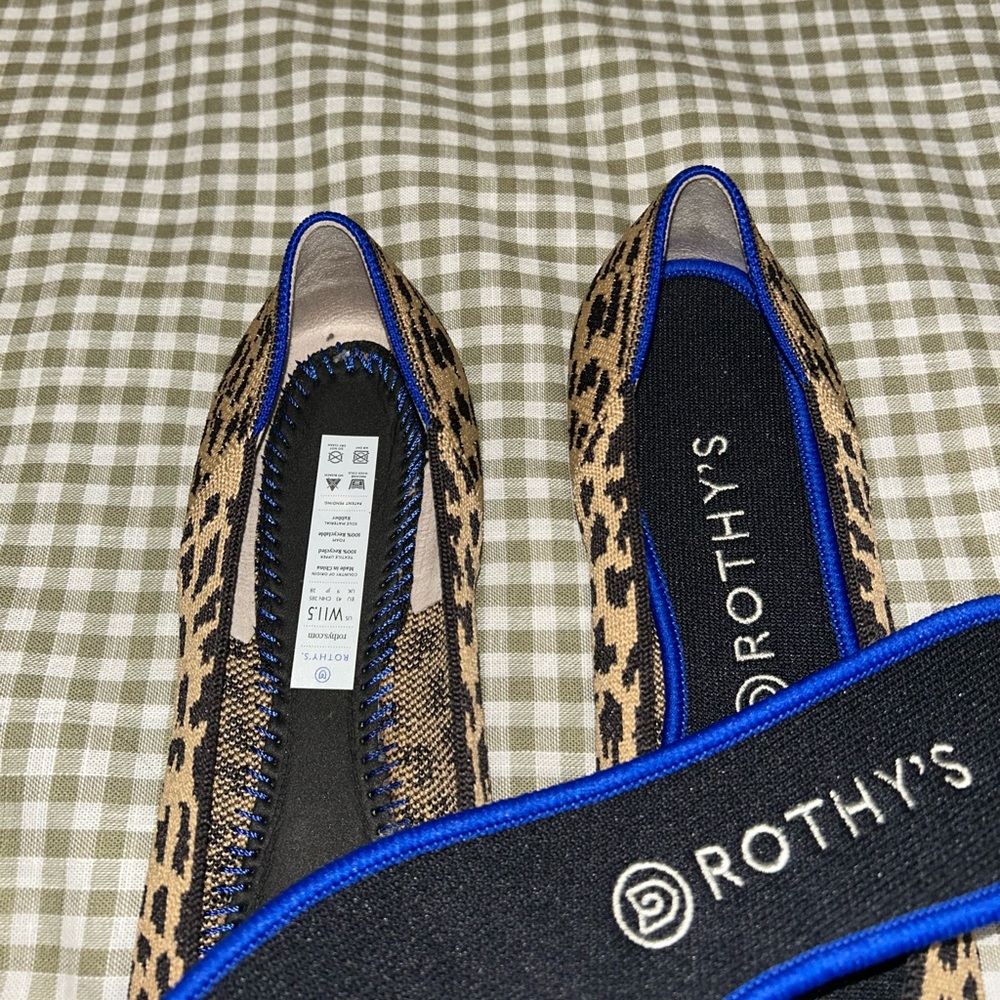 NWOT Rothy’s Cheetah The Point - Picture 5 of 5
